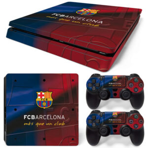 FC Barcelona Més Que Un Club PS4 Slim Skin Sticker Cover