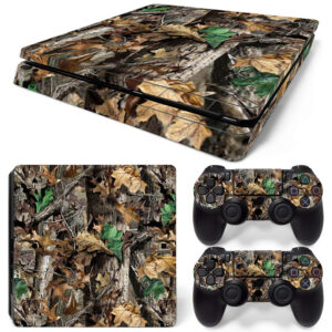 Camo Realtree Pattern PS4 Slim Skin Sticker Decal