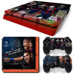 Barcelona Dani And Alves Neymar PS4 Slim Skin Sticker Cover