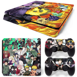 Naruto Shippuden Characters PS4 Slim Skin Sticker Decal