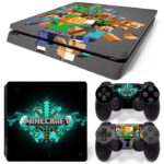 Minecraft PS4 Slim Skin Sticker Cover Design 1