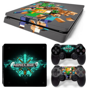 Minecraft PS4 Slim Skin Sticker Cover Design 1