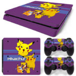 Pokémon Pikachu Skin Sticker For PS4 Slim