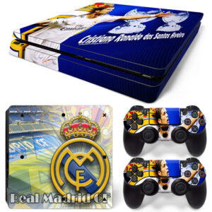 Cristiano Ronaldo Real Madrid PS4 Slim Skin Sticker Cover Design 2