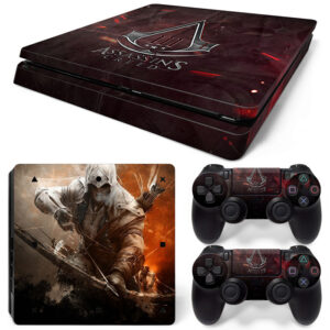 Assassin’s Creed III Symbol Art PS4 Slim Skin Sticker Decal