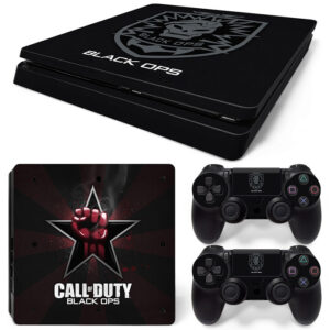 Call Of Duty: Black Ops Symbol Art PS4 Slim Skin Sticker Cover