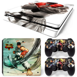 Street Fighter Ryu Art PS4 Slim Skin Sticker Decal