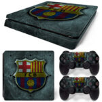 FC Barcelona PS4 Slim Skin Sticker Cover Design 1