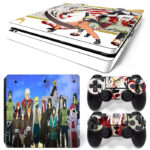 Naruto Shippuden Family PS4 Slim Skin Sticker Cover