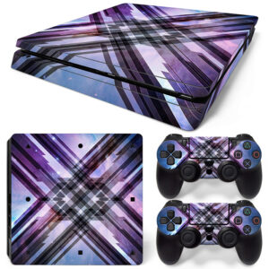 Cosmic Abstract Shards PS4 Slim Skin Sticker Cover