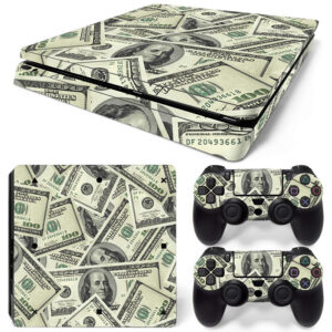 Dollar PS4 Slim Skin Sticker Decal