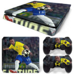 PES 2016 Neymar Jr PS4 Slim Skin Sticker Cover