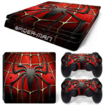 Marvel Spider-Man Symbol Art PS4 Slim Skin Sticker Decal