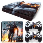 Battlefield 3 PS4 Slim Skin Sticker Decal Design 1