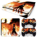 Shingeki No Kyojin Attack On Titan PS4 Slim Skin Sticker Cover