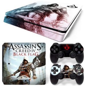 Assassin’s Creed IV: Black Flag PS4 Slim Skin Sticker Decal Design 1