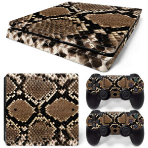 Snake Skin Texture PS4 Slim Skin Sticker Decal Design 1