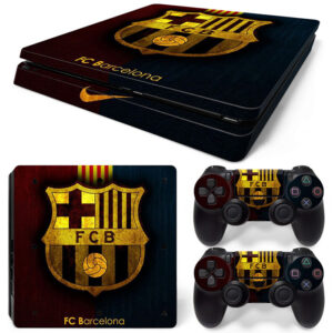 FC Barcelona Symbol Art PS4 Slim Skin Sticker Cover Design 3