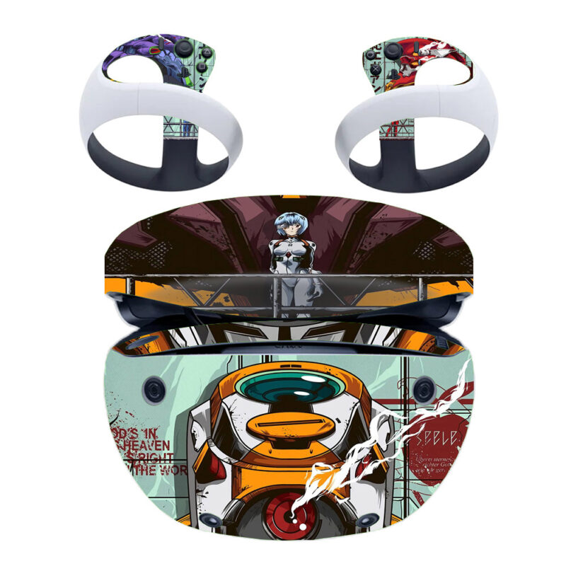 Evangelion Jhony Caballero PS VR2 Skin Sticker Cover