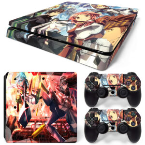 Sword Art Online 2 Yugioh PS4 Slim Skin Sticker Cover