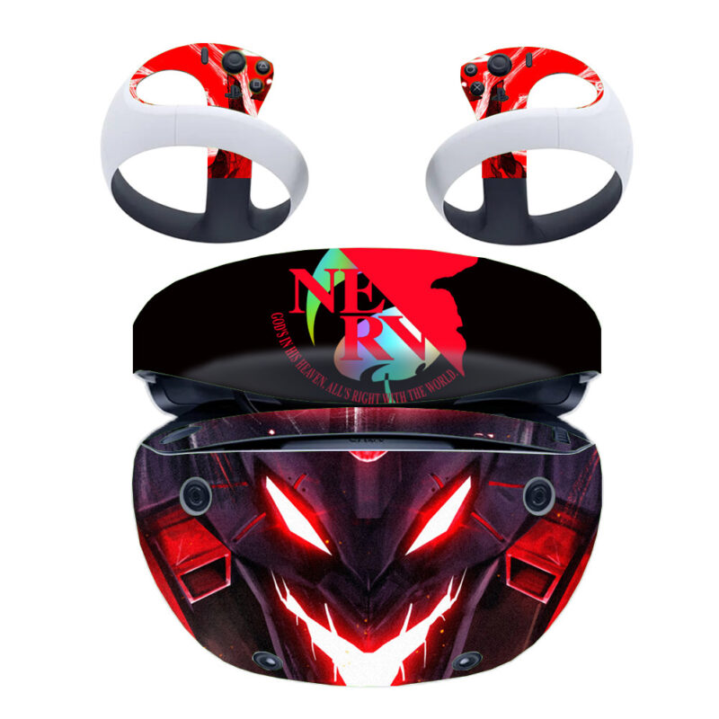 NERV And Neon Evangelion PS VR2 Skin Sticker Cover