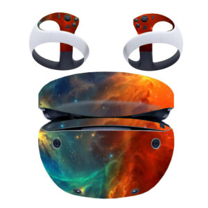 Orange Blue Nebula Star Galaxy VR2 Skin Sticker Decal