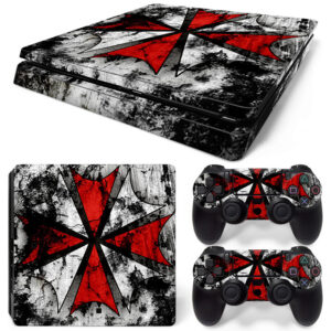 Resident Evil Umbrella PS4 Slim Skin Sticker Decal