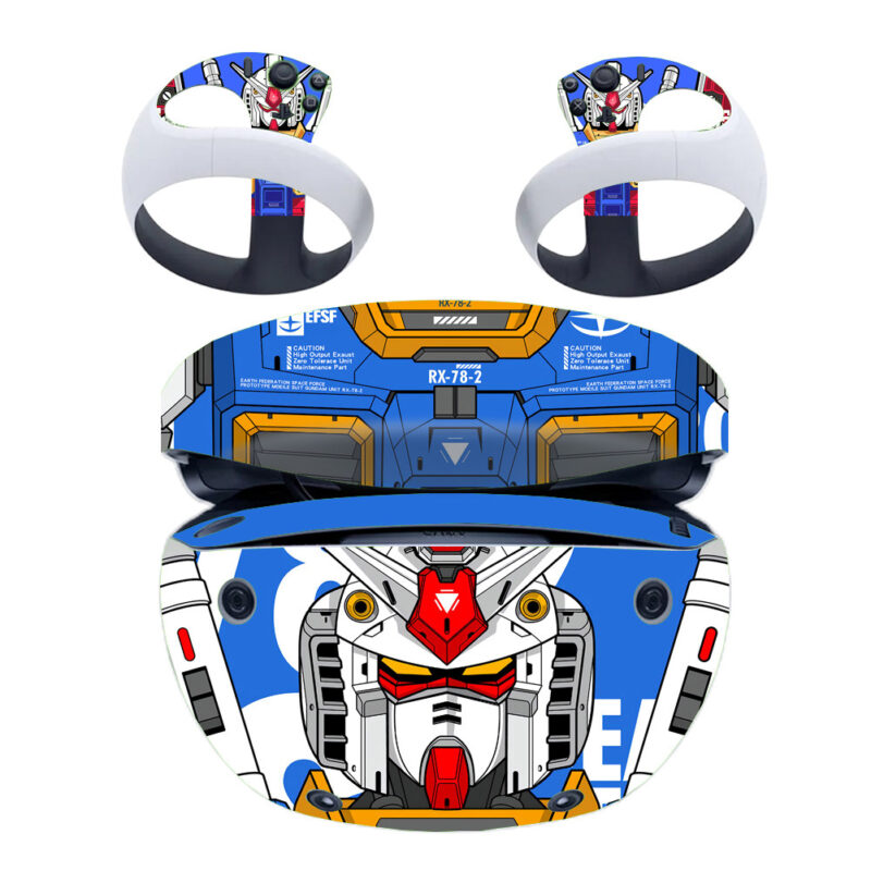 Gundam Skin Sticker For PS VR2 Design 1