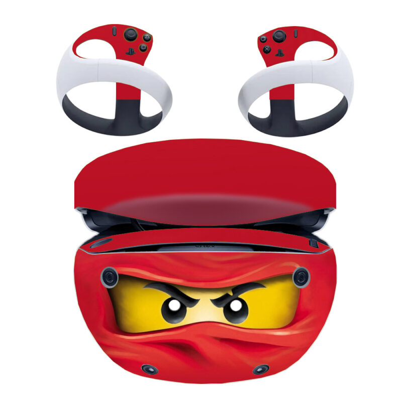 Lego Ninjago Kai Face PS VR2 Skin Sticker Decal