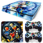 Sora Heart Kingdom Hearts PS4 Slim Skin Sticker Cover