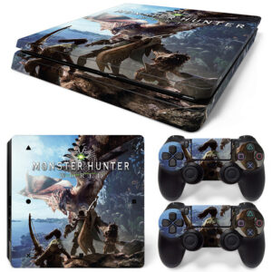 Monster Hunter: World PS4 Slim Skin Sticker Decal