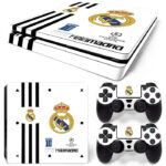 Hala Madrid Symbol White Art PS4 Slim Skin Sticker Cover