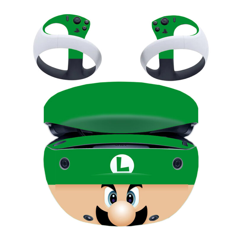 Luigi PS VR2 Skin Sticker Decal