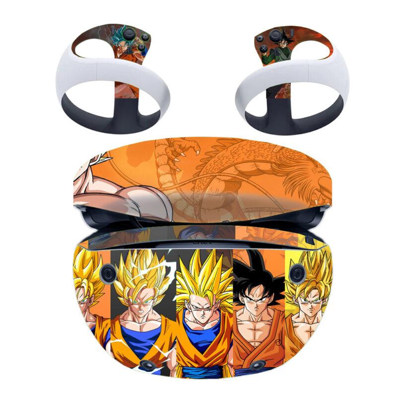 Dragon Ball Goku PS VR2 Skin Sticker Cover