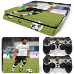 Mohamed Salah PS4 Slim Skin Sticker Cover Design 1