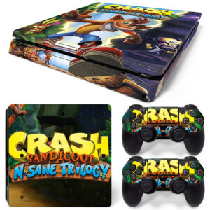 Crash Bandicoot N. Sane Trilogy PS4 Slim Skin Sticker Decal