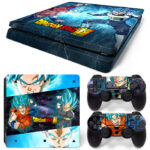 Dragon Ball Super PS4 Slim Skin Sticker Cover Design 4