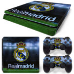 Real Madrid Symbol PS4 Slim Skin Sticker Cover Design 1