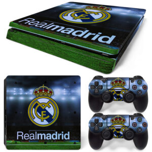 Real Madrid Symbol PS4 Slim Skin Sticker Cover Design 1