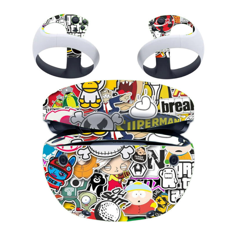 Stickers Bomb PS VR2 Skin Sticker Cover