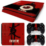 The Evil Within II Red Symbol Art PS4 Slim Skin Sticker Cover