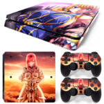 Erza Scarlet PS4 Slim Skin Sticker Decal