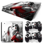 Harley Quinn Arkham City PS4 Slim Skin Sticker Cover