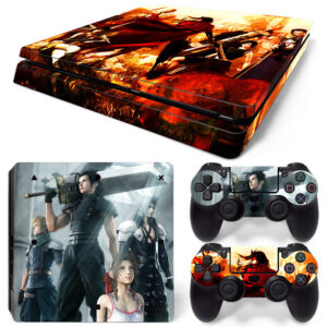 Crisis Core: Final Fantasy VII PS4 Slim Skin Sticker Decal