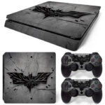 Batman Broken Knight Symbol Art PS4 Slim Skin Sticker Decal