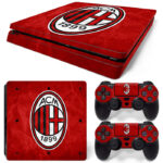 A.C Milan 1899 PS4 Slim Skin Sticker Decal Design 2