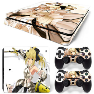 Fate Unlimited Codes Saber Lily PS4 Slim Skin Sticker Decal