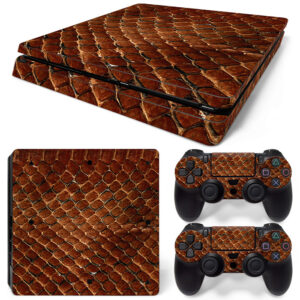 Snake Skin Texture PS4 Slim Skin Sticker Decal