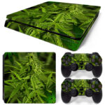 Marijuana PS4 Slim Skin Sticker Cover Design 2