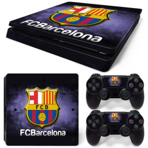 FC Barcelona Symbol Art PS4 Slim Skin Sticker Cover Design 2